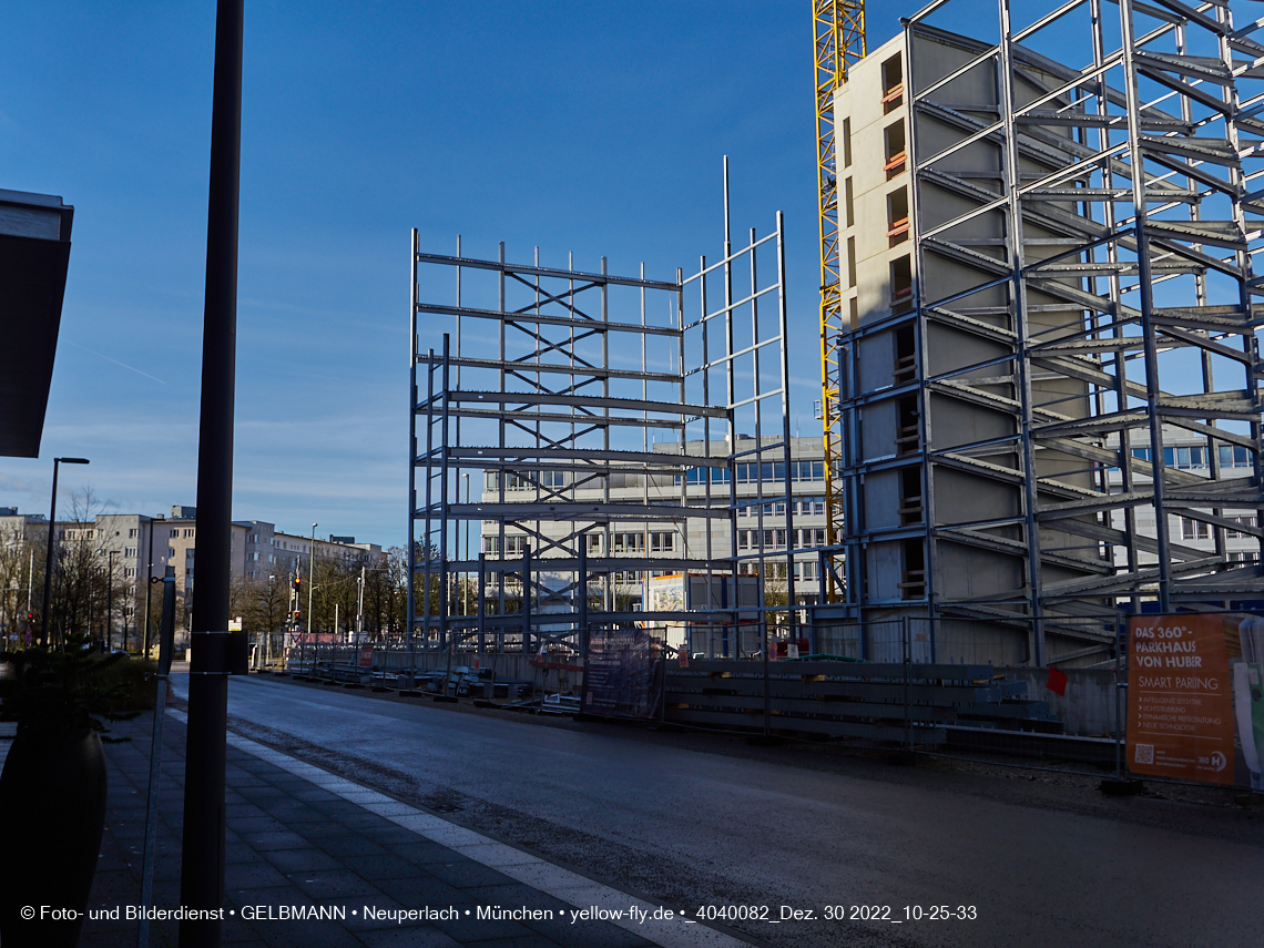 30.12.2022 - Baustelle R.EVO in Neuperlach-Süd